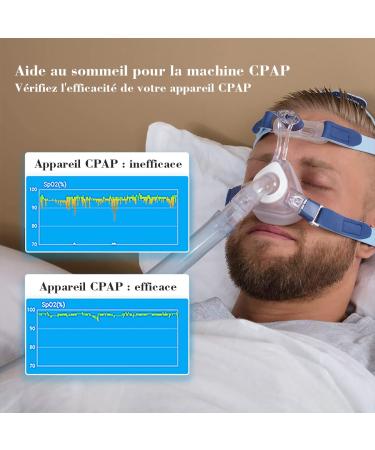 ViATOM Finger Pulse Oximeter Sleep Oxygen Monitor Alarm for Sleep Apnea - SpO2 Level During Sleep - Buy Online on GoSupps.com