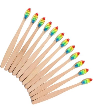 FRCOLOR 36 Pcs Bamboo Handle Toothbrush Set | Soft Oral Care Tools for Maternity & Gum Protection | Eco-Friendly Teeth Cleaning - Buy Online on GoSupps.com