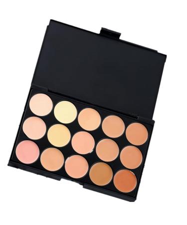 JacCherry Concealer Palette - 15 Color Camouflage Cream for Flawless Daily Makeup | International Shipping - Buy Online on GoSupps.com