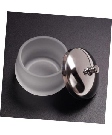 Healeved Nail Art Crystal Cup Decorative Monomer Dish Liquid Containers Manicure Tool Dappen Dish with Lid Nail Art Cleaning Tool Glass Cleaning Cup Stainless Steel Mixing Cup Carved - Buy Online on GoSupps.com