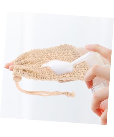 HAPINARY 10pcs Net Soap Foaming Soap Pouches Drawstring Soap Drawstring Sisal Ramie - Buy Online on GoSupps.com