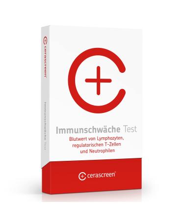 Immune failure test of cerascreen - have the number of immune cells professionally determined from homeProfessional laboratory analysis |Detailed result report