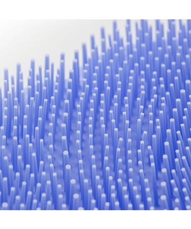 Shop Durable Blue Shower Foot Massager & Wall-Mounted Back Scrubber - Suction Cup Design Easy to Use 30 x 25.5 cm - Buy Online on GoSupps.com