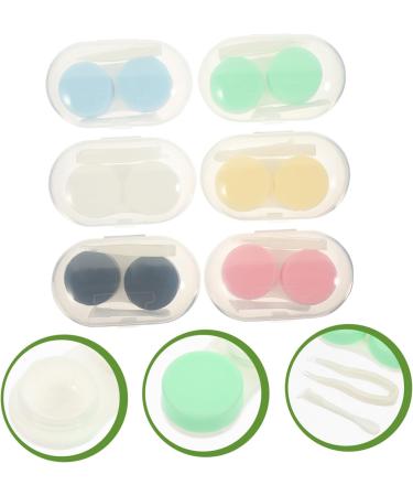 Partykindom 24-Sentence Contact Lens Container & Travel Case - Mini Lensing Tank Tweezers & Local Mirror Housing - Perfect for International Shipping - Buy Online on GoSupps.com