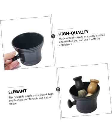 Fomiyes 2-Piece Ceramic Makeup & Shaving Bowl Set - Skin Care & Wet Shaving Tools - International Shipping Available - Buy Online on GoSupps.com