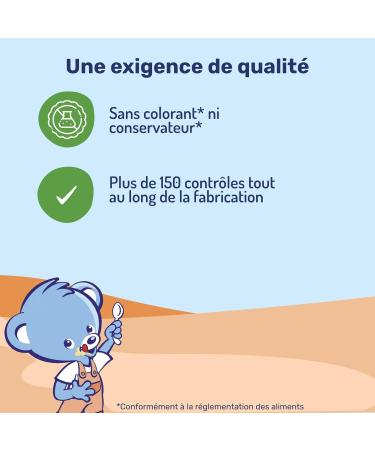 Nestl - P tit Gourmand biscuit - Cr me Dessert Gourmande pour B b 6 Mois+ - Alimentation B b au Lait Entier Fran ais - Moins Sucr - Source de Calcium - Sans Colorant ni Conservateur 4x100g (Lot de 6) - Buy Online on GoSupps.com