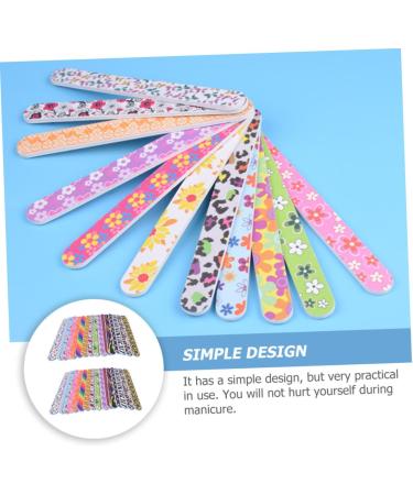 Beaupretty Fingernail Tools Nail File Boards Nail Art Tools Nail Shaping Tool Nail Grooming Tool Buffer for Nails Gel Nails Polish Manicure Polishing Stick Board for feet Nail Art Nails - Buy Online on GoSupps.com