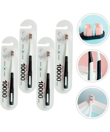 Extra Soft Paternity Month Toothbrush Set - 4 Piece Micro Manual Tooth Cleaning Tool for Pregnant Women - PBT Bristles for Gentle Oral Care - Buy Online on GoSupps.com