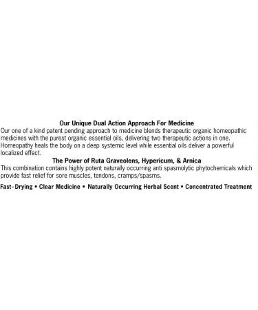 Forces of Nature Organic Muscle Pain Relief - 4ml Natural Remedy - Buy Online on GoSupps.com