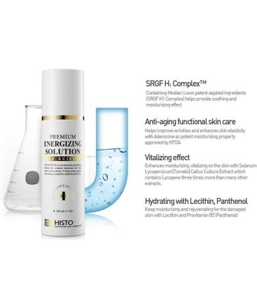 HISTOLAB Premium Energizing Solution | Anti-Aging Toner Mist/Spray | Hydrating & Vitalizing | Facial Treatment | Asian/Korean Skincare | 200ml/6.8fl.oz - Buy Online on GoSupps.com