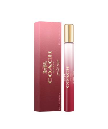 Coach Wild Rose Eau de Parfum - Long Lasting Fragrance with notes of Redcurrant Wild Rose & Ambroxan - Floral & Gourmand 0.33 Fl Oz (Pack of 1)