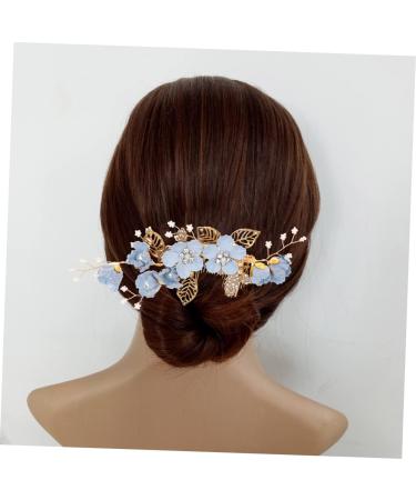 Didiseaon Rhinestone Hair Comb Pearl Headpiece Wedding Crystal Hair Comb Rhinestone Headpiece Bridal Headpiece Hair Side Combs Pearl Tiara Rhinestones Bride Accessories - Buy Online on GoSupps.com