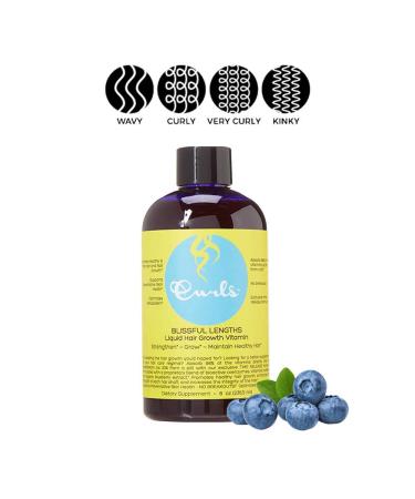 Curls Blissful Lengths Liquid Hair Growth Vitamin - 8 oz | Best International Shipping - Buy Online on GoSupps.com