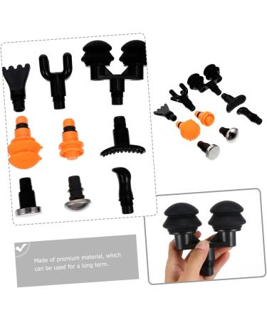 Beaupretty 9-Piece Massage Head Set - Replaceable Percussion Attachments for Deep Tissue & Fascia Body Massage Ultimate Fitness Recovery Tool - Buy Online on GoSupps.com