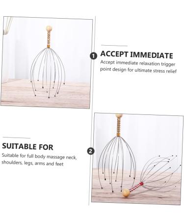 Buy PartyKindom 6pcs Multifunctional Massager Tool - Steel Thread Scrubber Claws for Ultimate Relaxation | Fast International Shipping - Buy Online on GoSupps.com