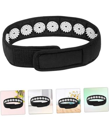 Fomiyes 3-in-1 Head & Shoulder Massage Oil Holster Belt - Acupressure Pillows & Cotton Migraine Relief - International Shipping Available - Buy Online on GoSupps.com