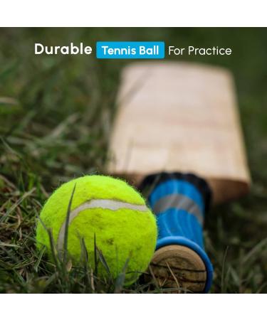 ACCURATE Durable Sport Play Tennis Cricket Dog Toy Ball with Mesh Carrying Bag Sturdy & Durable Great For Lessons Practice Throwing Machines Adults Children Exercise Pets 3 PK - Buy Online on GoSupps.com