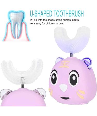 UOOD U Shaped Head Children Sonic Electric Toothbrush Dental Plaque Removal Automatic Toothbrush (2-12 Years Old) - Buy Online on GoSupps.com