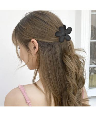 6 Pcs Large Hair Claw Clips for Thin and Thick Hair Non-slip Matte Hair Clips Styling Accessories for Women Girls (Black) - Buy Online on GoSupps.com