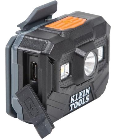 Klein Tools 56062 Rechargeable LED Headlamp for Hardhats - 300 Lumens, All-Day Runtime, 3 Modes - Buy Online on GoSupps.com