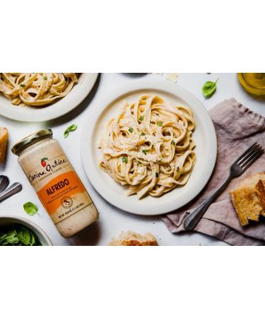 Cucina Antica Alfredo Sauce 16.9 oz - Gluten Free, Made in Italy, Keto Friendly (Pack of 3) - Buy Online on GoSupps.com