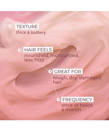 Deep Hair Masque for Curls | Revive & Define Wavy Frizzy Coily Hair | Baobab Protein & Murumuru Butter | SLS & SLES Free - 50g - Buy Online on GoSupps.com