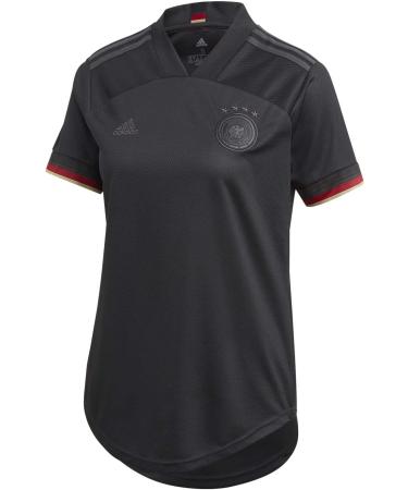 Buy Adidas Women's T-Shirt DFB A JSY W - Black M (EH6115) | International Shipping Available - Buy Online on GoSupps.com