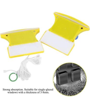 Double-sided Magnetic Window Cleaner Wiper Brush Useful Glass Surface Cleaning Tool - Buy Online on GoSupps.com