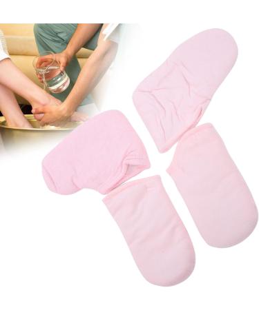 Ensemble De Gants En Cire De Paraffine Mitaines Isol es Pour Soins des Mains Protection de la Chaleur Couvre-pieds En Tissu ponge En Polyester Doux Pour Salons De Spa - Buy Online on GoSupps.com