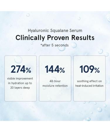 ONE THING Hyaluronic Squalane Serum&Cream Korean Skincare Hyaluronic Acid Moisturizing Oil-moisture Balance Moisture Inner Dry - Buy Online on GoSupps.com