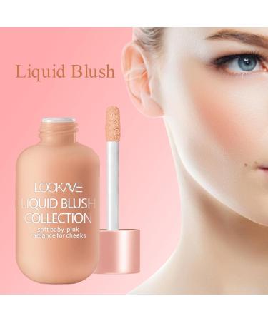 ZCSXK 2 pieces liquid cheek colors pink blush makeup Milk Tea Shimmer Brightening cream long lasting light natural color breathable color 2 pieces - Buy Online on GoSupps.com