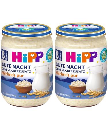 HiPP pure rice pudding pack of 12 (6 x 190 g) 190 g (pack of 12)