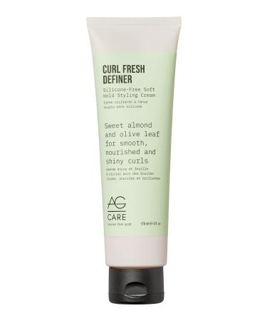 AG Care CURL FRESH definer silicone-free soft-hold styling cream New collection