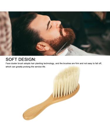 Face Duster Brush Nylon Professional Beech Wood Soft Wash Neck Duster Brushes Comfortable Materials Hair Cutting Tool for Barber - Buy Online on GoSupps.com