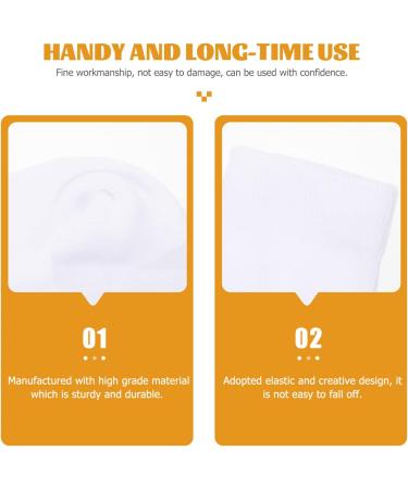 Healvian Long Diabetic Socks - 2 Pairs Anti-Odor Crew Sports Socks for Elderly Nursing - White for Women and Men - Buy Online on GoSupps.com