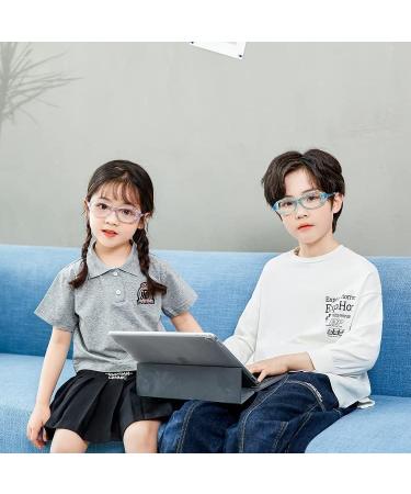 Kids Moisture Goggles for Dry Eyes Relief | Anti Pollen Moisture Chamber Glasses | Ages 5-16 - Transparent Blue - Buy Online on GoSupps.com