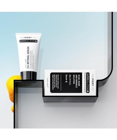 INKEY List SuperSolutions 1% Retinol Serum for Face & Neck - Reduces Scars Wrinkles & Improves Skin Tone | Healthy-Looking Skin - 1.01 fl oz - Buy Online on GoSupps.com
