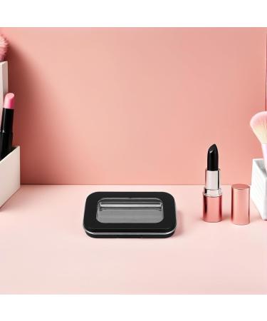 Palette de Maquillage Vide Portable avec Bo te Noire Mate Palette L vres Transparente DIY avec Plateau Magn tique Amovible Organiseur Cosm tique de Voyage pour L vres et - Buy Online on GoSupps.com