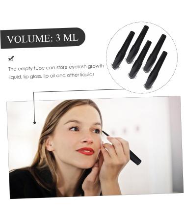 DRESSOOS 5pcs Empty Eyeliner Bottle Empty Mascara Dispensers Compact Empty Tubes Wand Filling - Buy Online on GoSupps.com