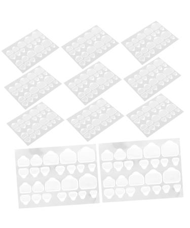 Beavorty 20 Sheets Nail Glue For Acrylic Nails Press Adhesive Tabs Nail Stickers False Nails For Big Toe High Quality Gummed Paper