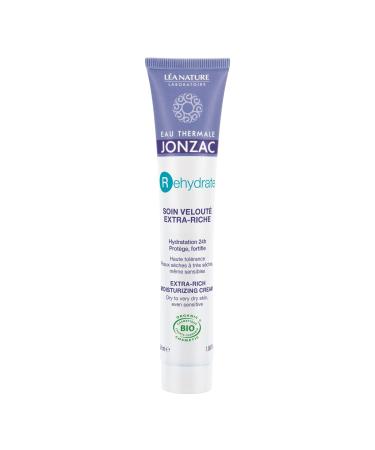Eau Thermale Jonzac Organic Cosmetic Rehydrate Extra-Rich Moisturizing Cream 50 ml