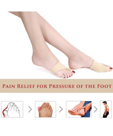 2 Pairs Orthopedic Bunion Splint Socks - Toe Straightener & Pain Relief for Hallux Valgus - Day/Night Style - Buy Online on GoSupps.com