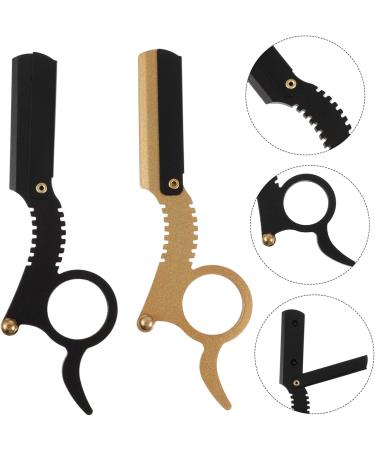 Angoily Manual Beard Trimmer & Electric Shaver for Men - 2-in-1 Razor Hand Razor Eyebrow Trimmer | International Shipping Available - Buy Online on GoSupps.com