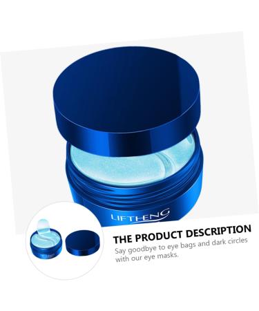 DOITOOL 1 Box Moisturizing Eye Mask Eye Moisturizing Treatment Mask for Eye Anti Wrinkle Mask Eye Patches Eye Pads Eye Treatment Mask Skin Eye Jellyfish Collagen - Buy Online on GoSupps.com