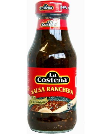 La Costena Salsa Ranchera 250g / Mexican Ranch Sauce Spicy & Smokey Sauce Salsa Dip for Nacho Tacos Hot Sauce Bottle - Buy Online on GoSupps.com