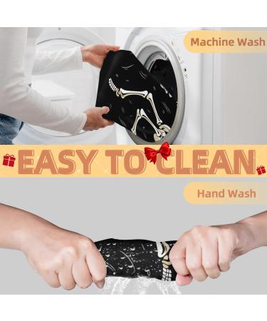 Dancing Skeleton Beard Bib Apron | Men s Beard Hair Catcher for Shaving | Perfect Gift for Dad & Husband | Fathers Day Anniversary Christmas - 2 Suction Cups Included - Buy Online on GoSupps.com