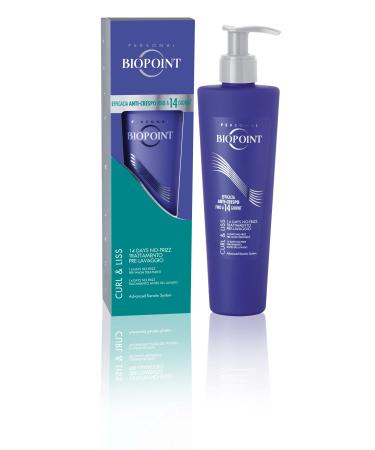 BIOPOINT Biopoint Curl&Liss No-frizz 14-day pre-wash anti-frizz treatment for straight curly and wavy hair protects against humidity and provides definition and softness 200 ml
