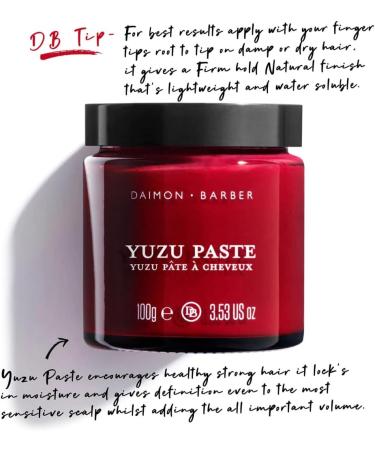 Daimon Barber Yuzu Paste 100g Clear one size - Buy Online on GoSupps.com