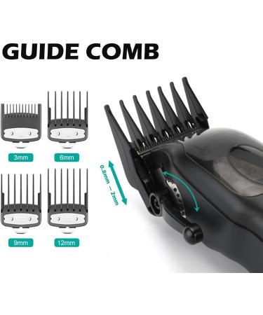 VGR Professional Hair Clippers for Men Electric Adjustable Hair and Beard Trimmer USB Rechargeable T Blade Hair Cutting Kit LED Display Barber Clipper VGR-269 - Buy Online on GoSupps.com