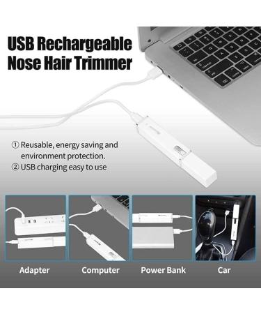Nose and Ear Hair Trimmer for Men - Portable Razor Clipper Kit for Travel Home & Office - Black - Buy Online on GoSupps.com